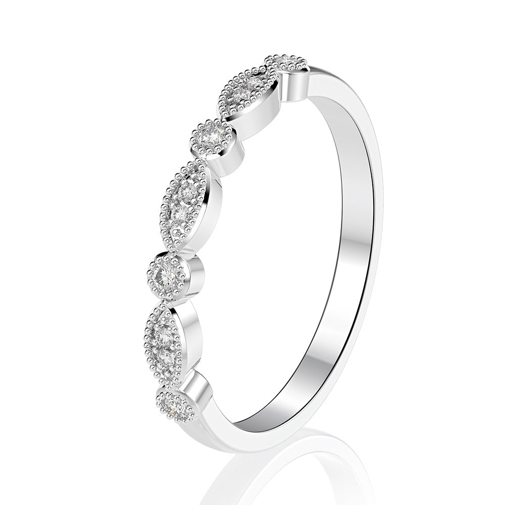 Couple simple Hipster Suit Ring