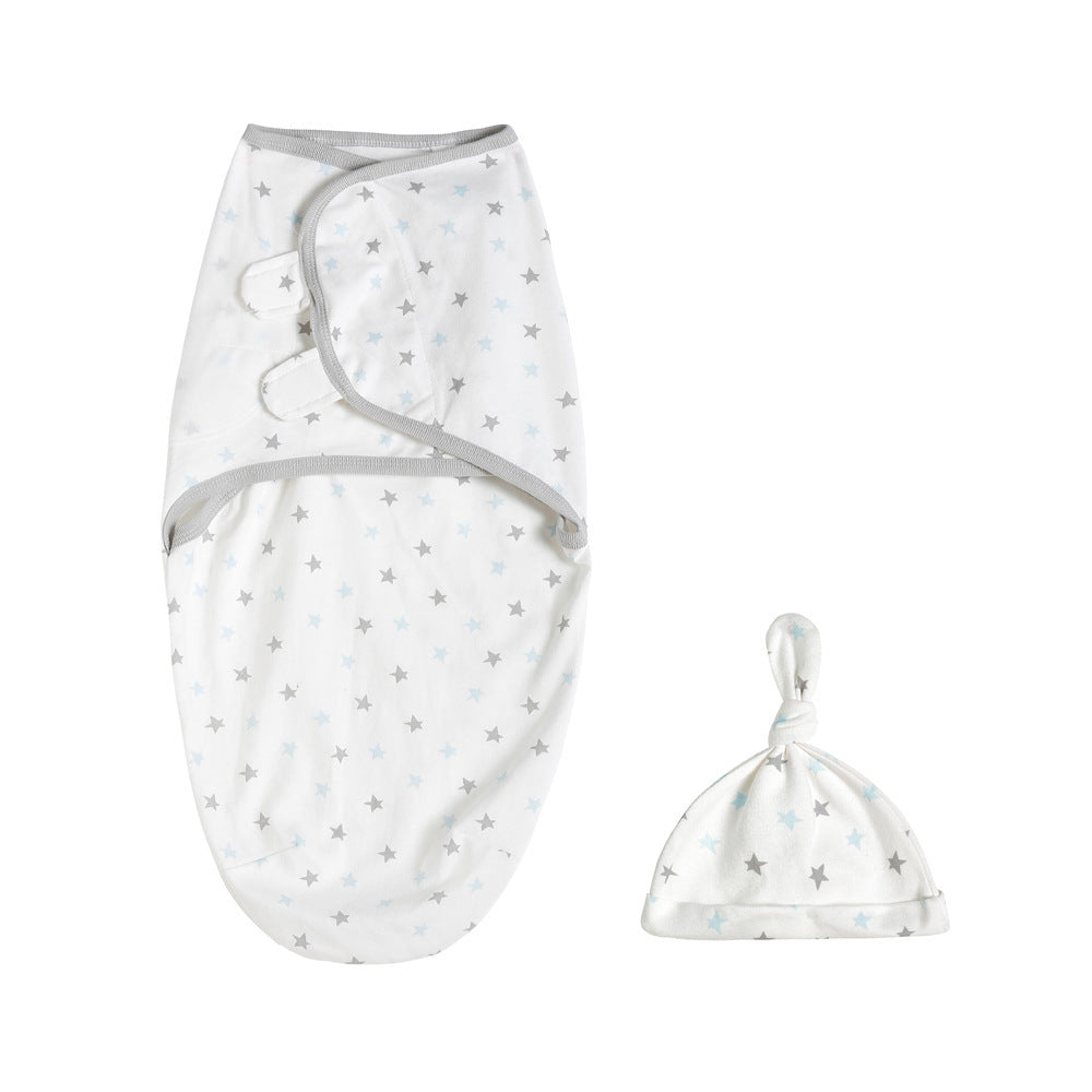 Cotton Baby Towel Anti-Slip Sleeping Bag with Hood