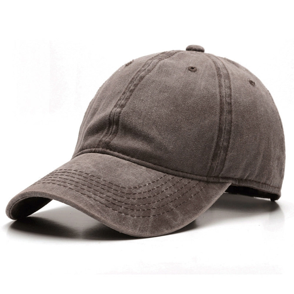 Summer Women's Solid-color Six-strand Ajustable Soft-brim Mode Casquette Casual Baseball