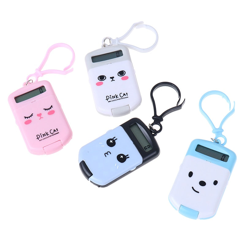 Mini calculatrice créative en forme de cookie