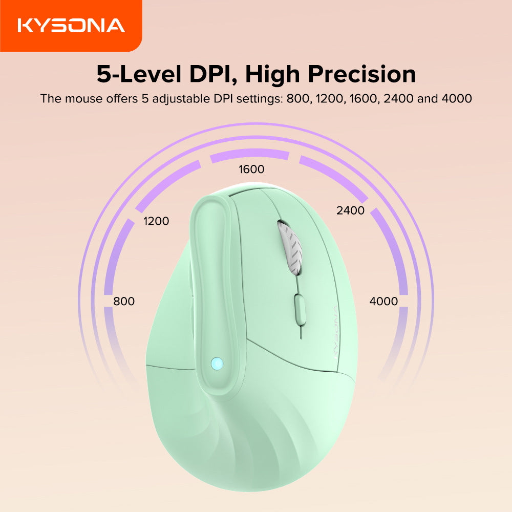 Souris ergonomique verticale sans fil soigneusement sélectionnée