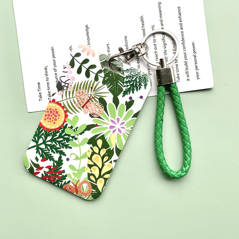 Série de plantes vertes Couverture de lanyard de mode simple
