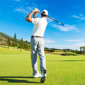 Bâton à balançoire de golf en fibre de verre portable