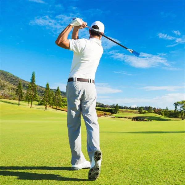 Bâton à balançoire de golf en fibre de verre portable