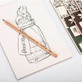 Couleur Lead Livre Blank Flip Vertical Turn Colle de bobine Livre de dessin