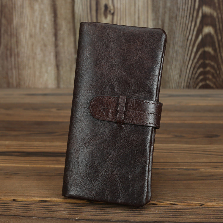Portefeuille de femmes multi-cartes en cuir véritable