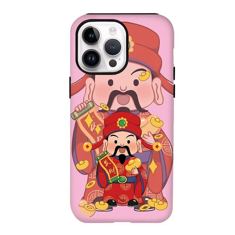 Étui de téléphone en silicone imprimé