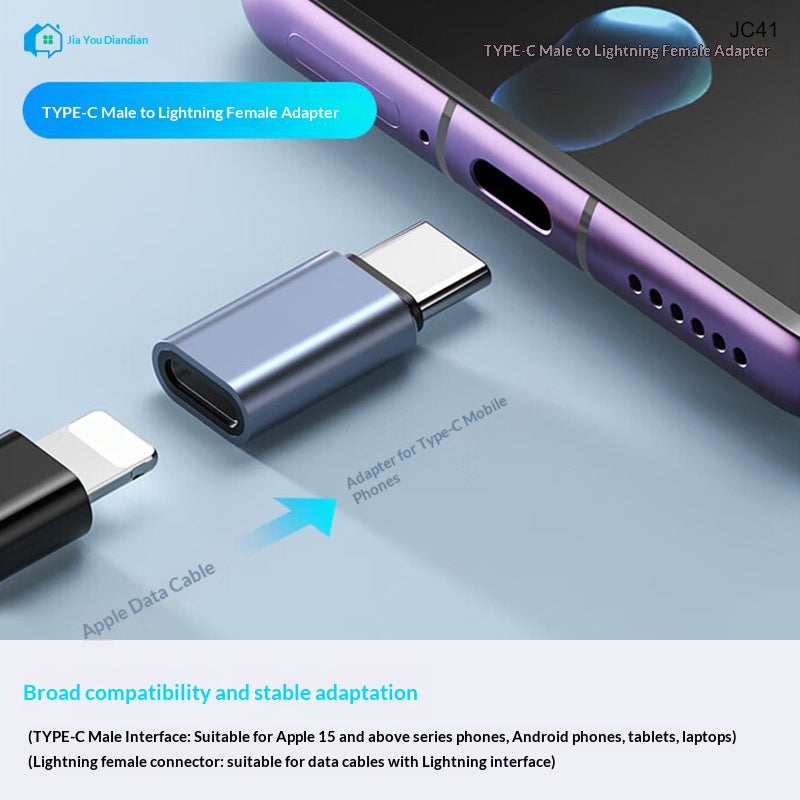 Adaptateur USB-C to Lightning