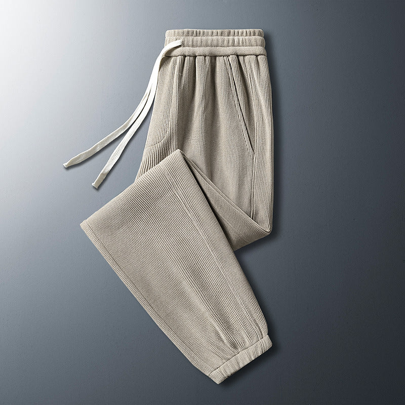 Pantalons sanitaires en peluche pour hommes