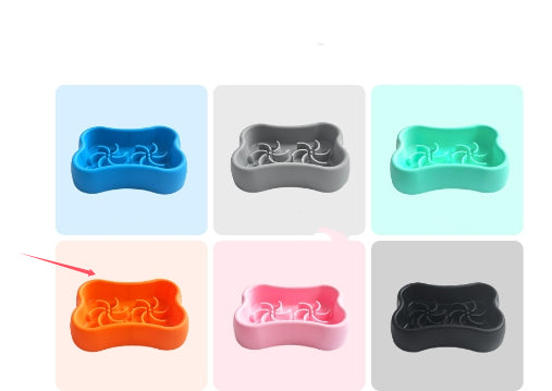 Bol de chien de qualité alimentaire en silicone