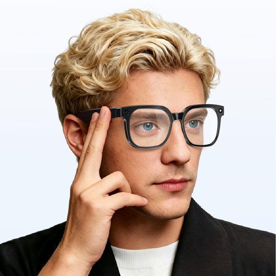 Lunettes de soleil intelligentes AIMB-S3ultra avec vidéo de photo d'appel vocal Et l'enregistrement audio