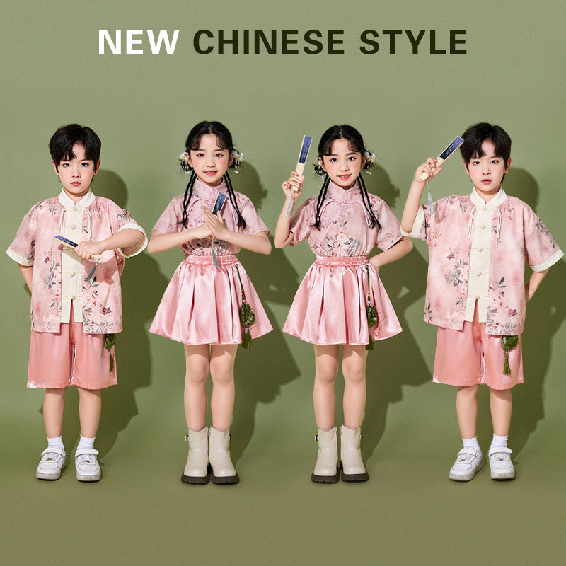 Ensemble design chinois pour enfants