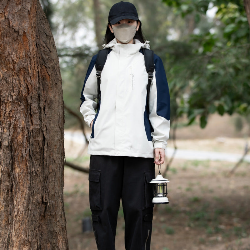 Hommes à l'abri du vent Et veste de sport extérieure imperméable