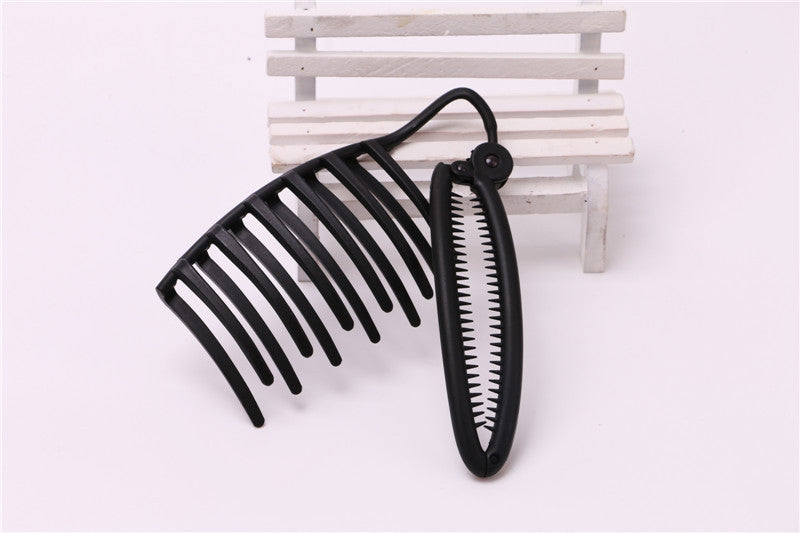 Accessoires fixes fashionable Clip de cheveux de couleur solide