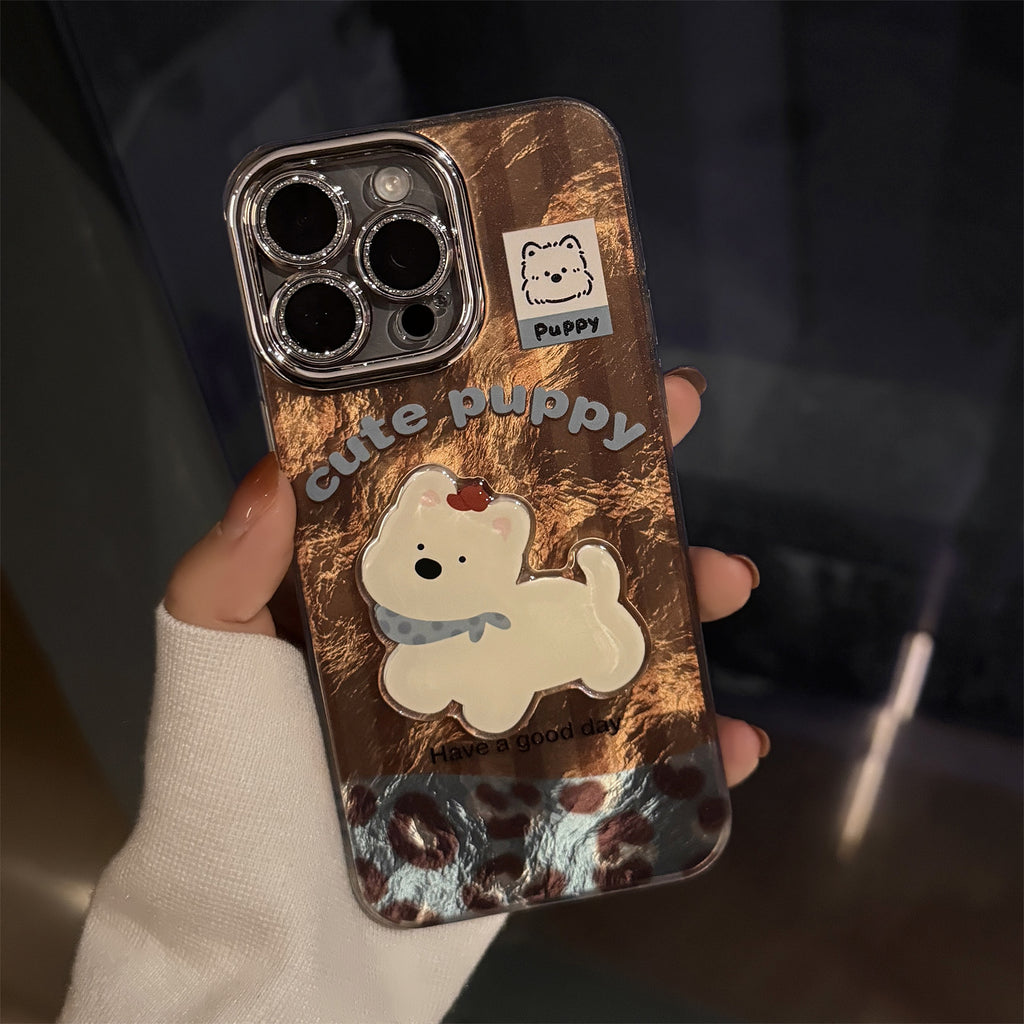 West Highland Phone Case 13 Leopard Print Lanyard 14 Retro Glitter Powder