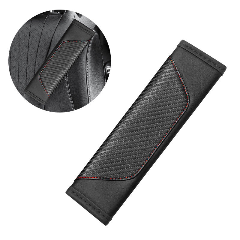Ceinture de siège de voiture en fibre de carbone