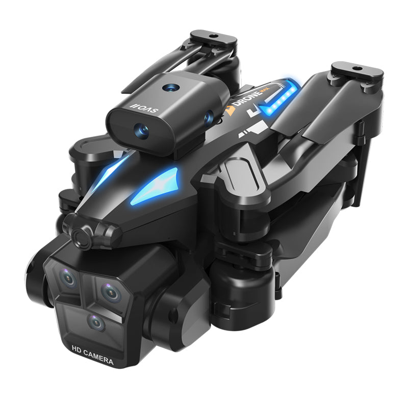 C10 Black - Caméra triple - Dual Electric Drone-BLACK