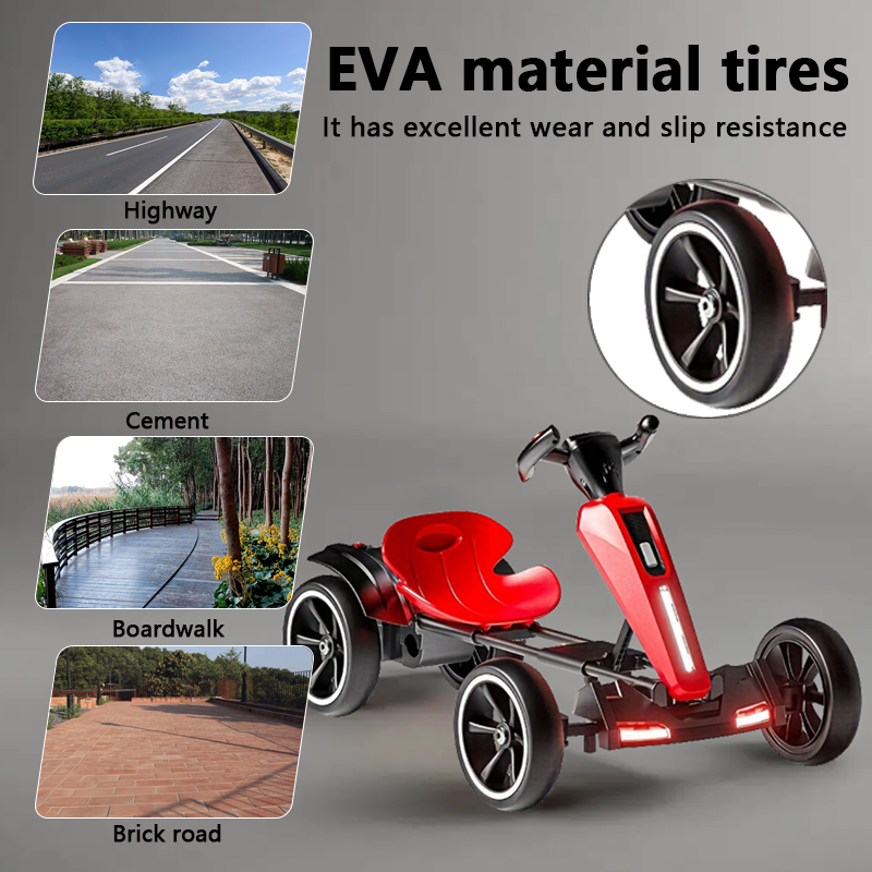 12V Pédale électrique pour enfants Go Kart
