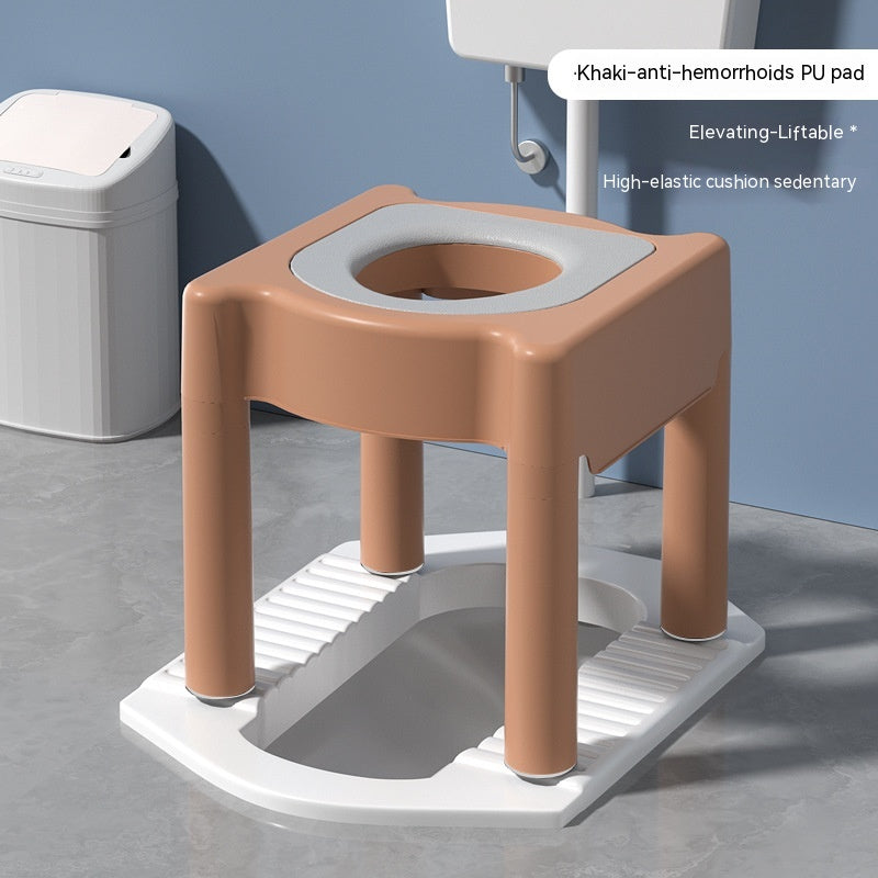 Toilettes pliantes Cadre de siège simple pour femmes enceintes