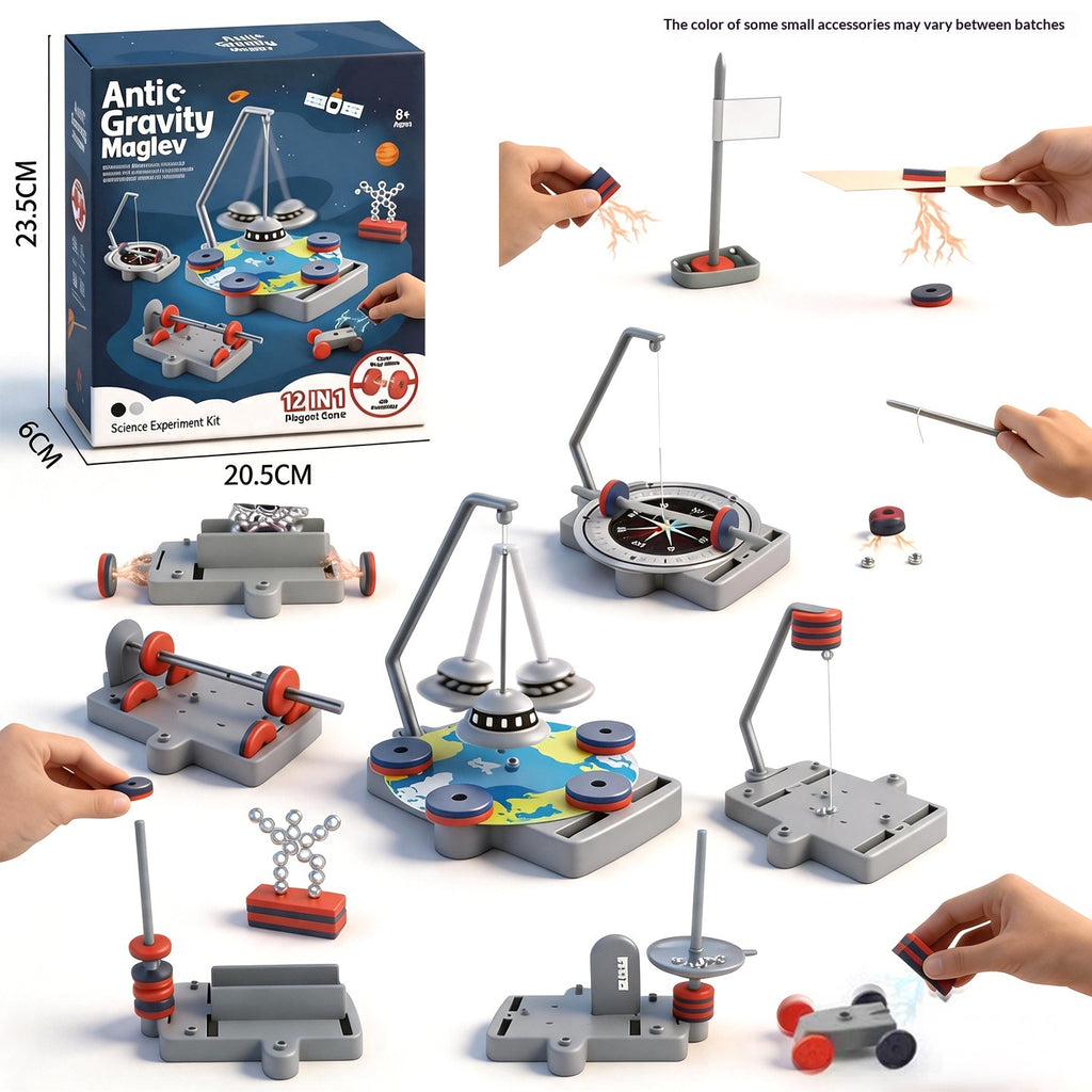Scientific Experiment Anti-Gravity Magnet Physics Assembly Puzzle Ensemble de jouets éducatifs