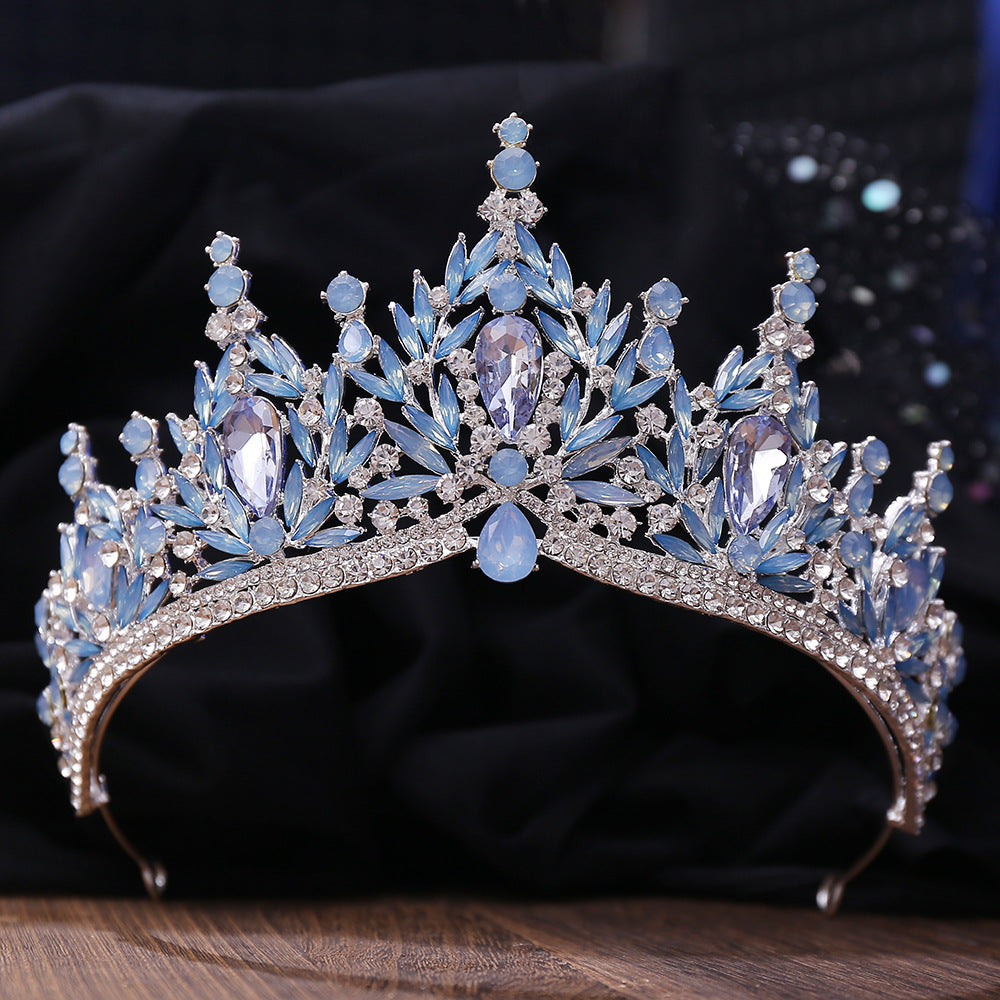 Coiffure de la Couronne en cristal nuptial Femme