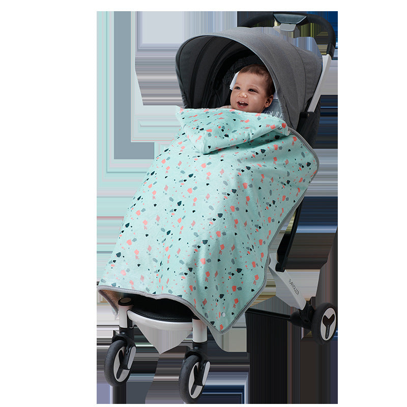 Poussette bébé anti-vent Et couverture chaude