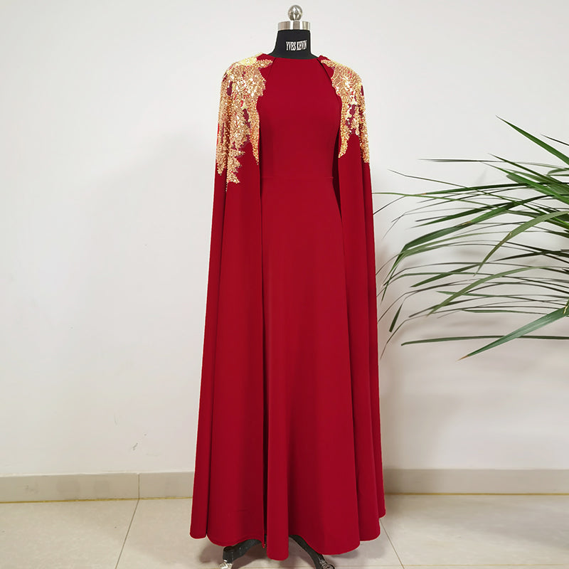 Couverture de la jupe Tummy pour montrer la robe de soirée mince