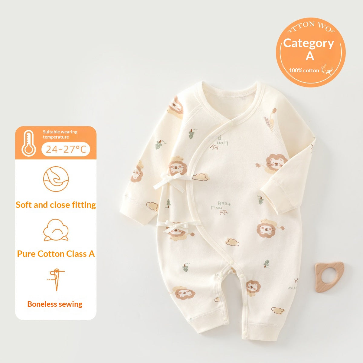 Vêtements pour bébés de style papillon à quatre saisons nouveau-nés