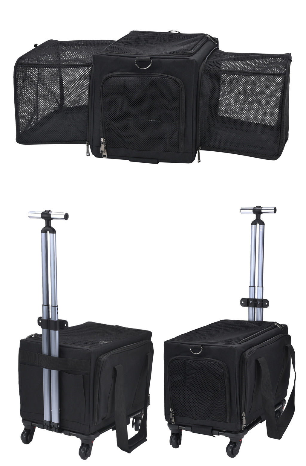 Porte-bébés extensibles à 3 roues