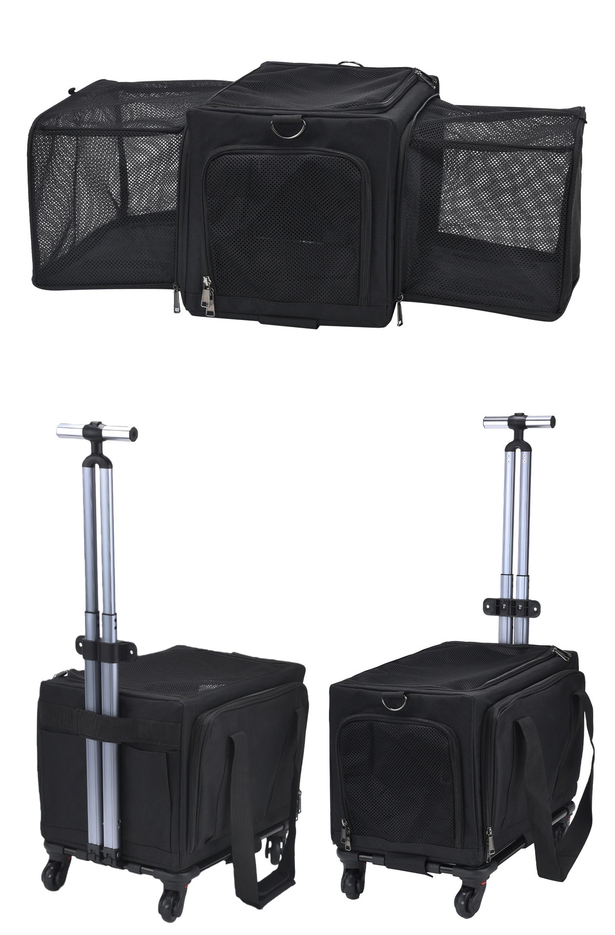 Porte-bébés extensibles à 3 roues