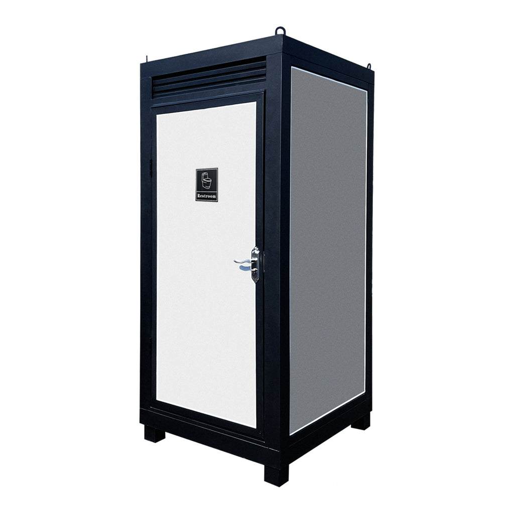 Cabine de toilette portable pour personne – Salle de bains extérieure avec lumière
