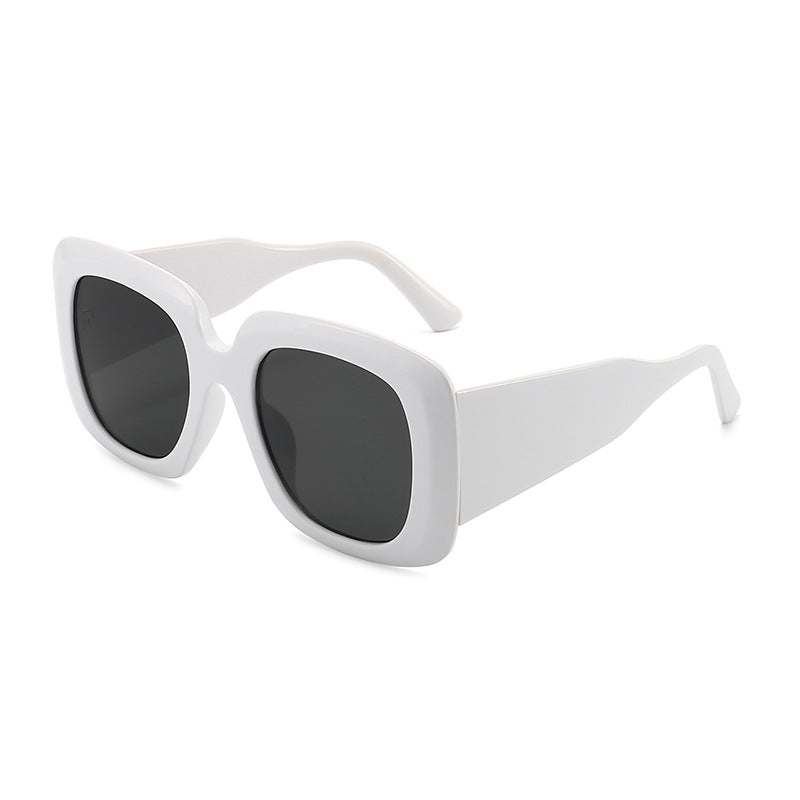 Lunettes de soleil européennes et américaines tendance surdimensionnées