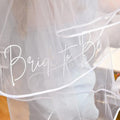 Bachelor Party Maridal Comb Double Layer Veil
