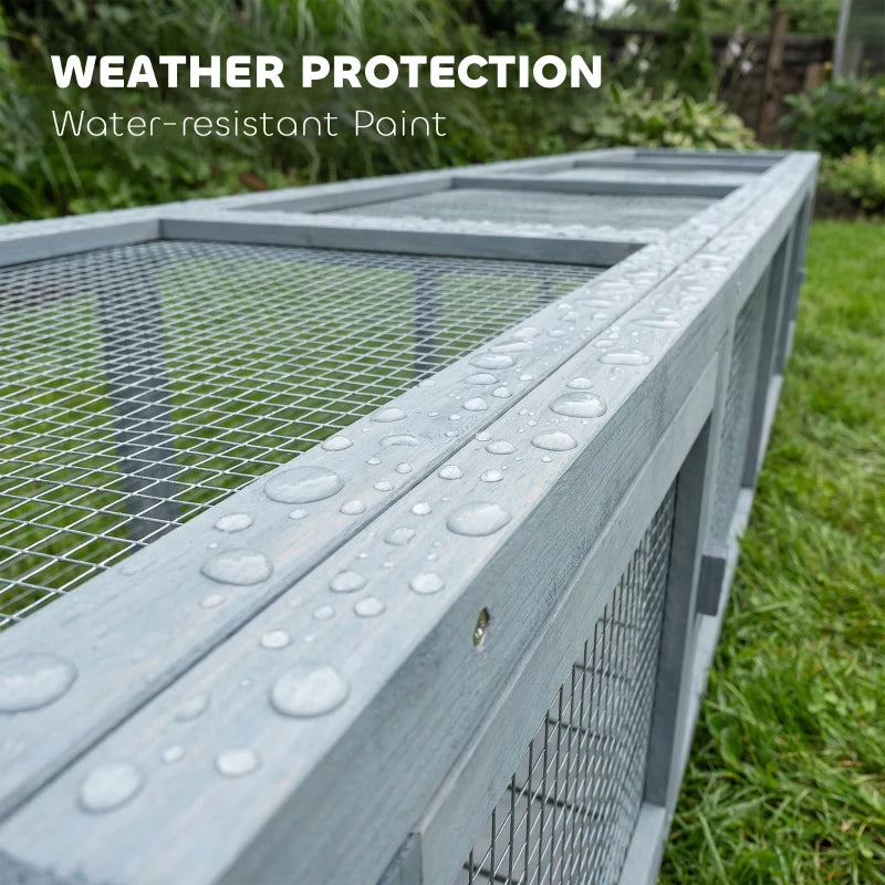 PawHut Chat en bois avec protection météo