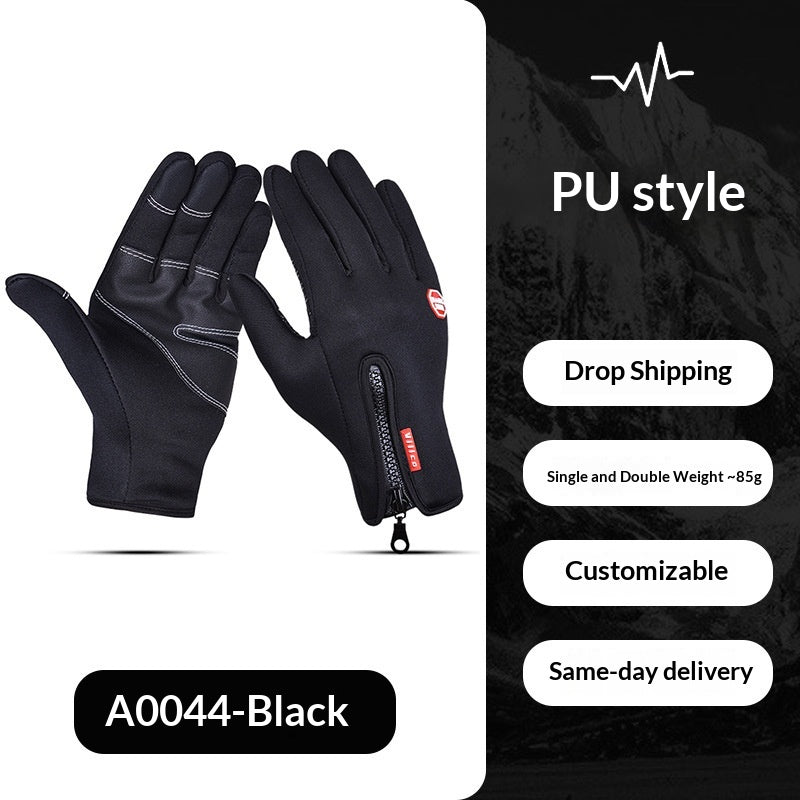 Gants thermo Windproof et isolants pour le ski et le vélo