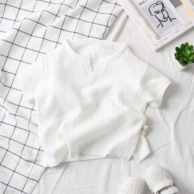 Fashion Bébés à manches courtes Blouse enfants