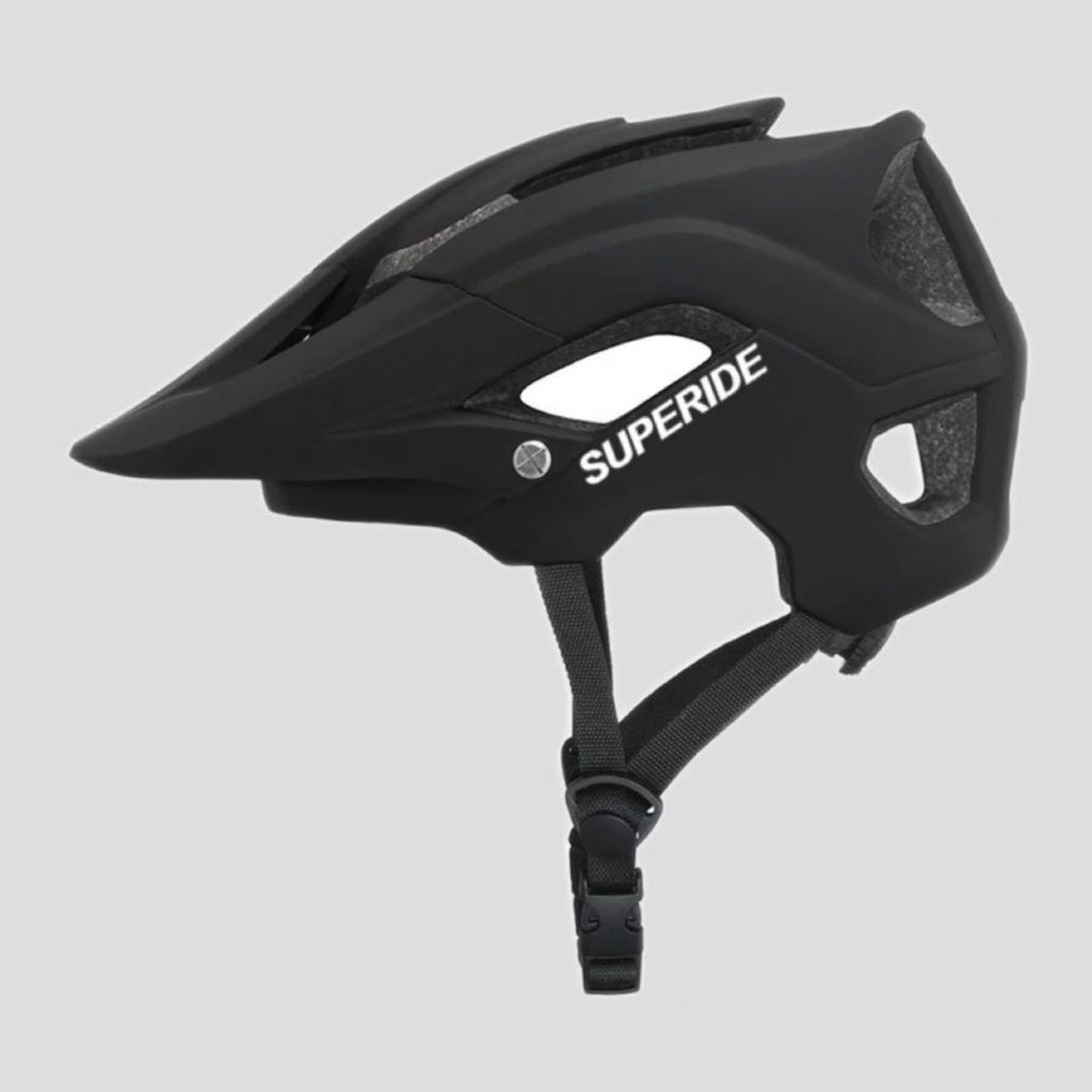 Ultra-light integrated mountain bike helmet