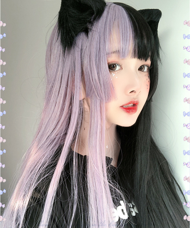 Perruque Lolita double queue de cheval