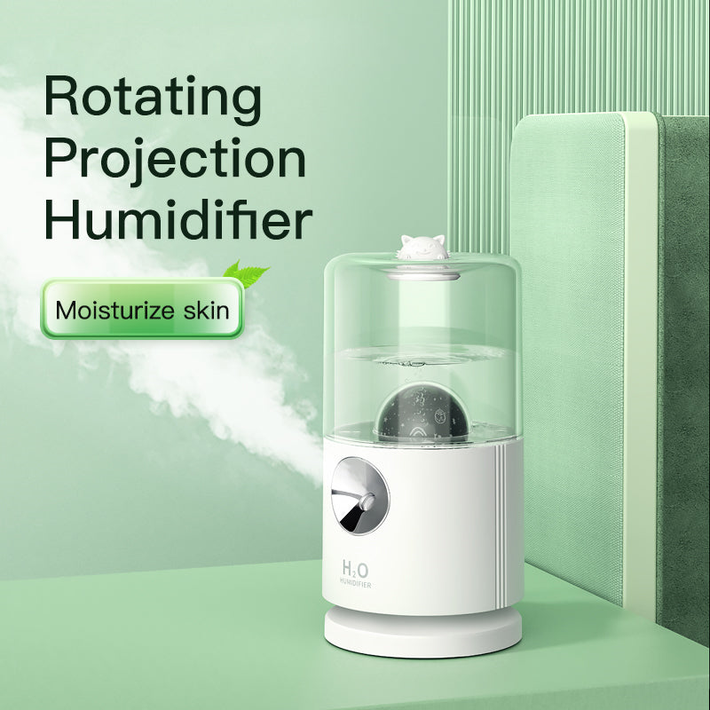 Accueil Petit humidificateur de projection rotative intelligent