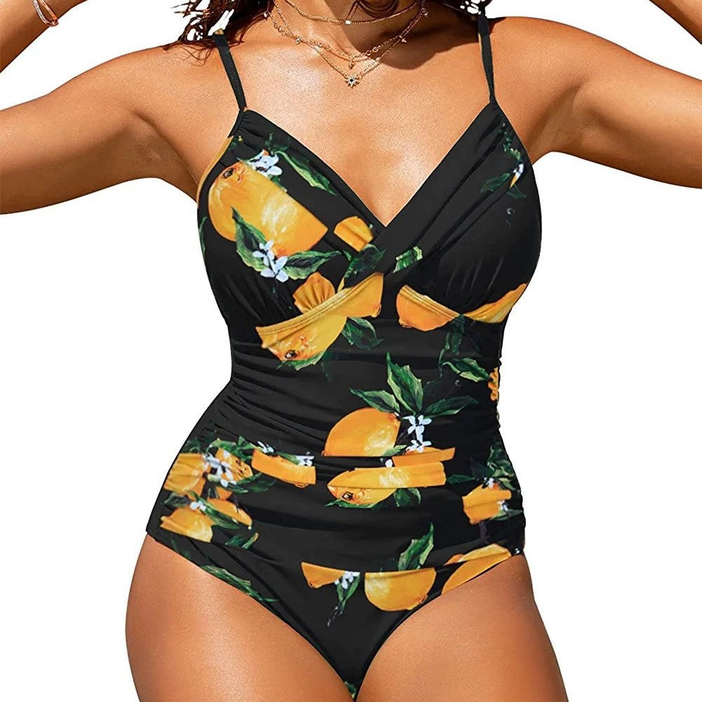 Bikini une pièce ajustée Sexy Européen Et les maillots de bain américains