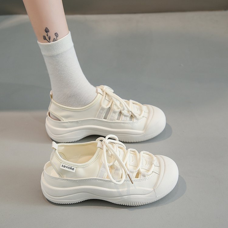 Printemps Femmes Style coréen Chaussures de toile
