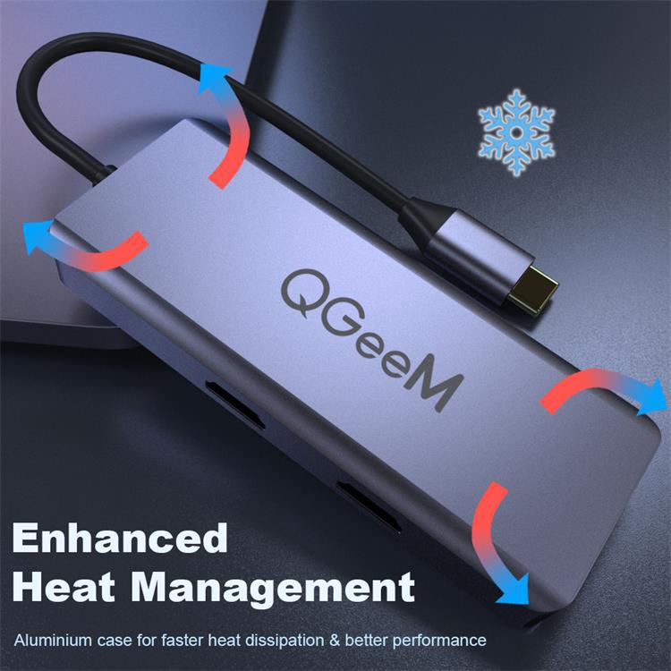 Station d'accueil multi-hub USB C