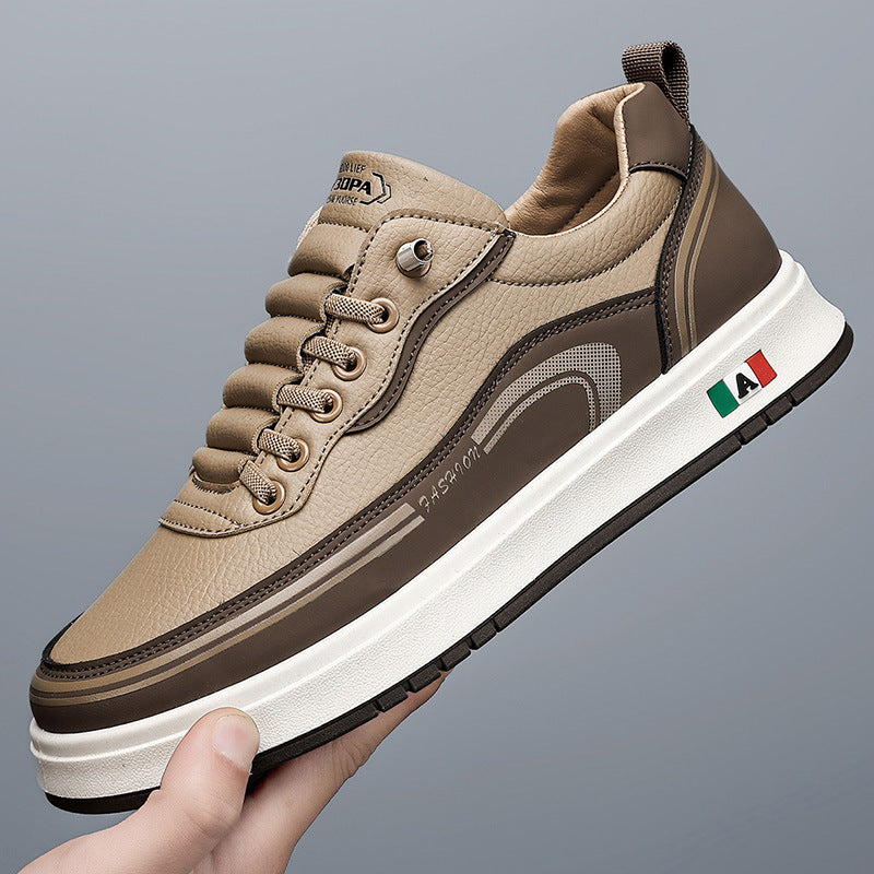 Hommes Casual Chaussures en cuir avec des semelles douces