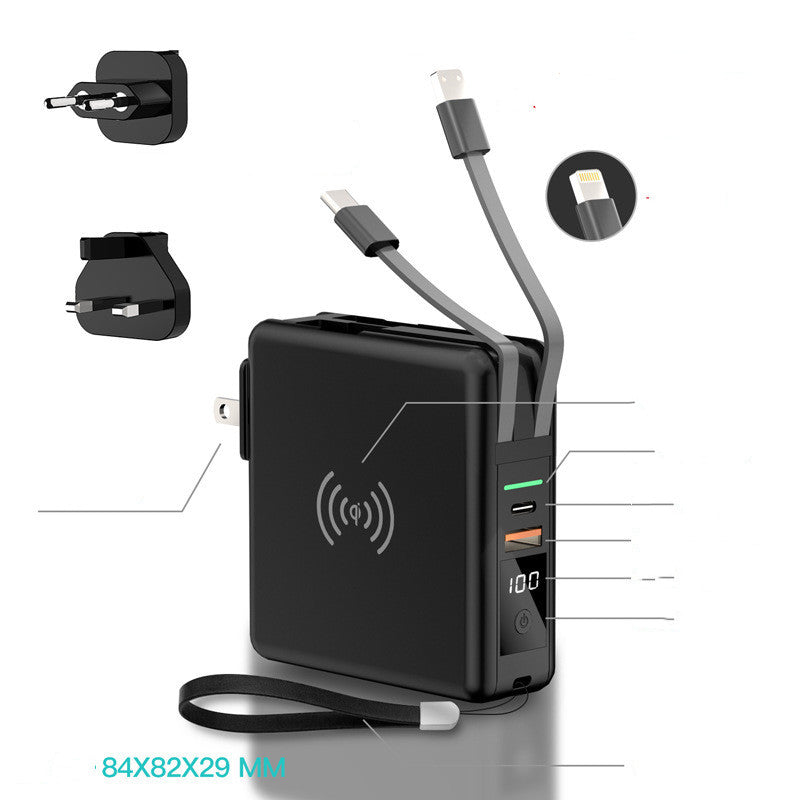 Super QI sans fil charge Trésor PD20W Banque de puissance rapide