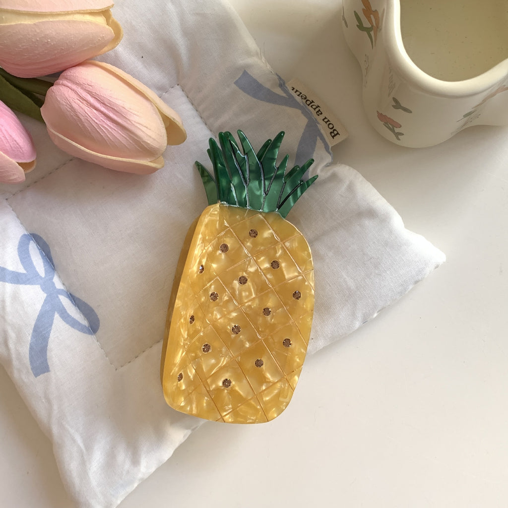 Poignée de fruits Accessoires pour cheveux acétate minoritaire