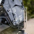 Feuille de protection en plastique de phare de moto Shell