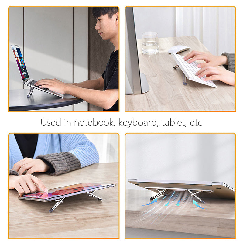 Support de refroidissement ajustable en alliage d'aluminium de base