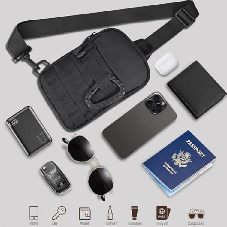 Mini sac à bandoulière sport d'équitation tactique