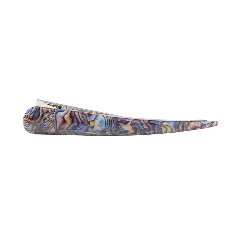 Poignée acrylique en métal clips capillaires Accessoires capillaires