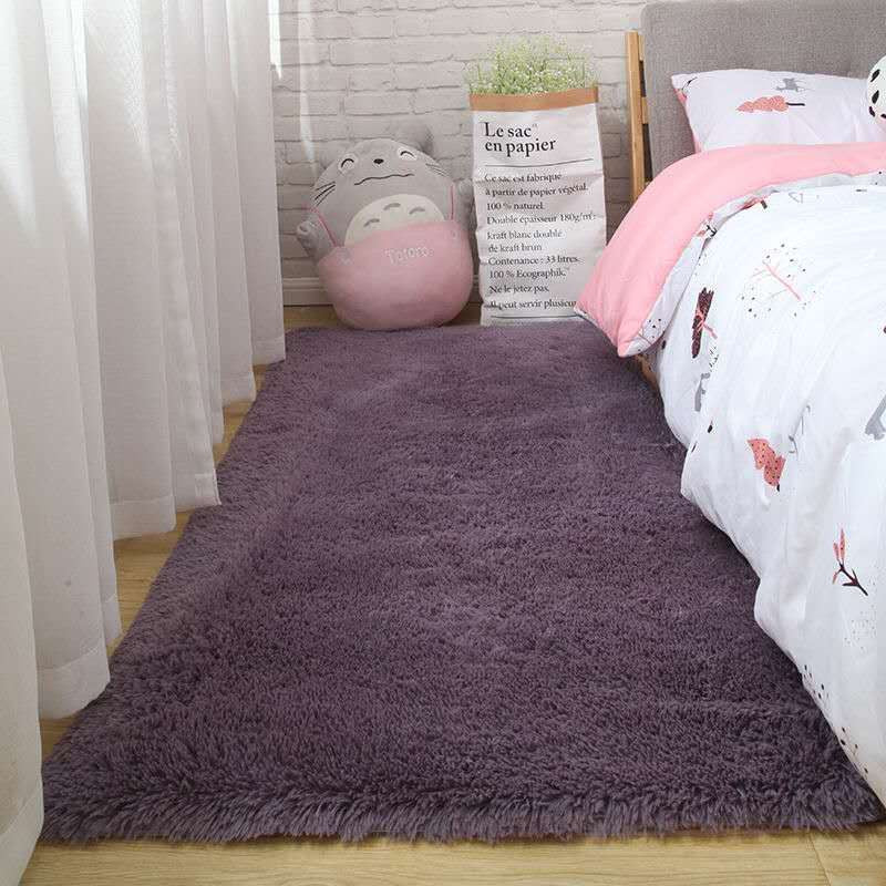 Chambre à coucher de tapis en laine de soie